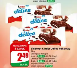 Dino Biszkopt Kinder Delice kakaowy oferta
