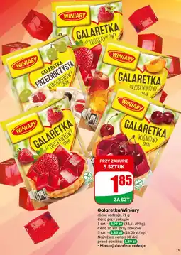 Dino Galaretka Winiary (różne rodzaje, 71g) oferta