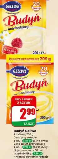 Dino Budyń śmietankowy Gellwe oferta