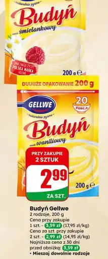 Dino Budyń waniliowy Gellwe oferta