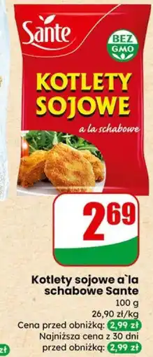 Dino Kotlety sojowe a'la schabowe Sante oferta