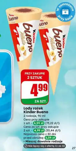 Dino Lody rożek Kinder Bueno oferta