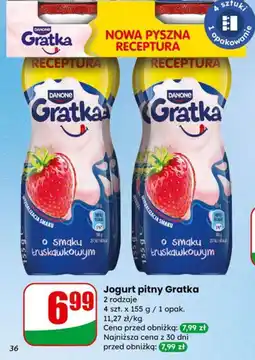 Dino Jogurt pitny Gratka oferta