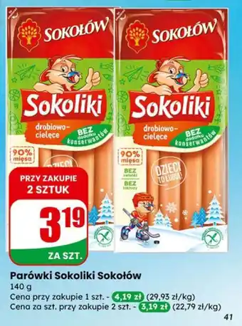 Dino Parówki Sokoliki Sokołów oferta