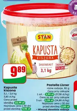 Dino Kapusta kiszona STAN Leśień oferta