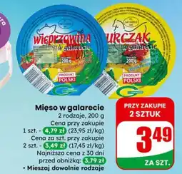 Dino Mięso w galarecie (wieprzowina, kurczak) oferta