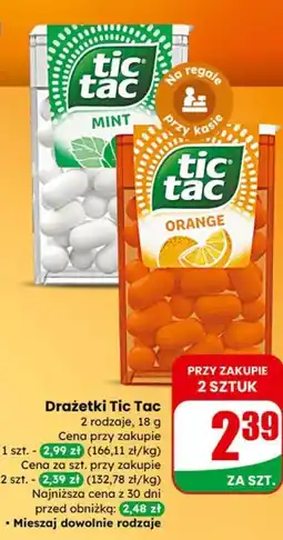Dino Tic Tac drażetki (mint, orange) oferta