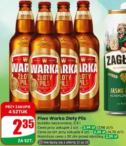 Dino Piwo Warka Złoty Pils oferta