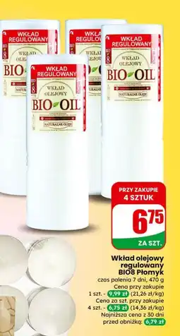 Dino Wkład olejowy regulowany BIO8 Płomyk oferta