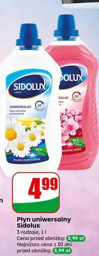 Dino Płyn uniwersalny Sidolux (3 rodzaje) oferta