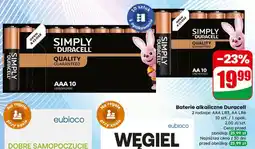 Dino Simply Duracell Baterie alkaliczne AAA 10 szt oferta