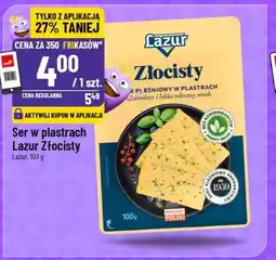 Polomarket Ser w plastrach Lazur Złocisty oferta