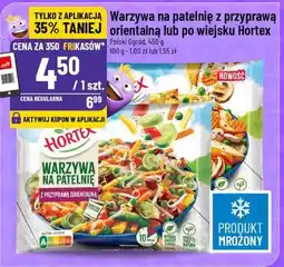 Polomarket Warzywa na patelnię z przyprawą orientalną lub po wiejsku Hortex oferta