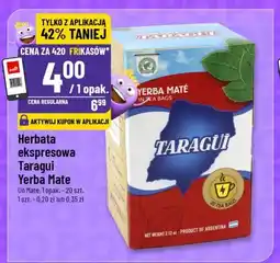 Polomarket Herbata ekspresowa Taragüi Yerba Mate oferta