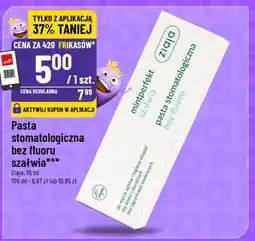 Polomarket Pasta stomatologiczna bez fluoru szałwia Ziaja oferta