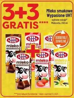 Polomarket Mleko smakowe Wypasione UHT (Mlekovita, 200ml) oferta