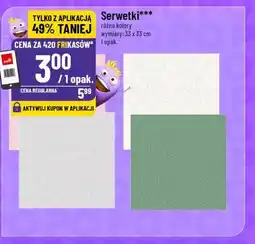 Polomarket Serwetki (różne kolory) oferta