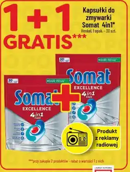 Polomarket Kapsułki do zmywarki Somat 4in1 (1 opak. 30 szt.) oferta