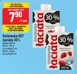 Polomarket Śmietanka UHT Łaciata 30% oferta