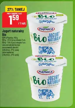 Polomarket Jogurt naturalny Bio Piątnica oferta