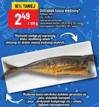 Polomarket Ostrobok tusza wędzony oferta