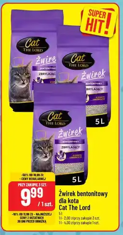 Polomarket Żwirek bentonitowy dla kota Cat The Lord oferta