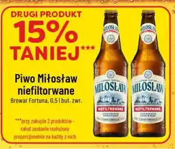 Polomarket Piwo Miłosław niefiltrowane oferta