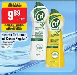 Polomarket Mleczko Cif Lemon lub Cream Regular (wybrane rodzaje) oferta