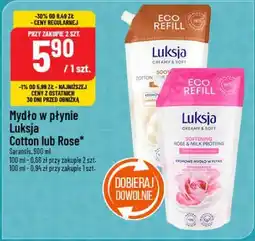 Polomarket Mydło w płynie Luksja Cotton lub Rose oferta