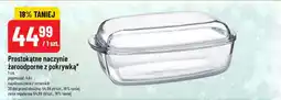 Polomarket Prostokątne naczynie żaroodporne z pokrywką (4,6 l) oferta