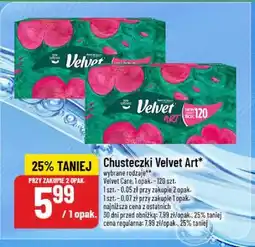 Polomarket Chusteczki Velvet Art oferta