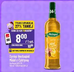 Polomarket Syrop Herbapol Miód z Cytryną oferta