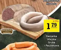 Gram Market Staropolska Kaszanka Wiejska oferta