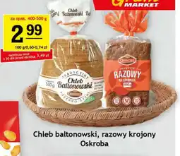 Gram Market Oskroba Chleb baltonowski razowy oferta
