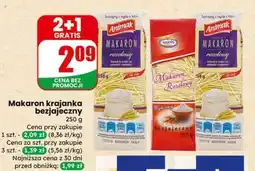 Dino Makaron krajanka bezjajeczny oferta