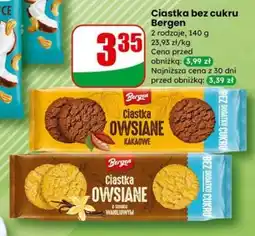Dino Ciastka bez cukru Bergen oferta