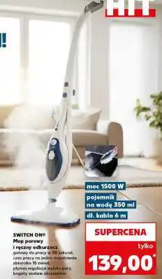 Kaufland SWITCH ON Mop parowy oferta