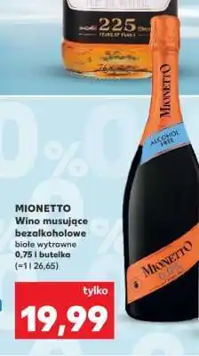 Kaufland MIONETTO Wino musujące bezalkoholowe oferta
