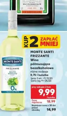 Kaufland MONTE SANTI FRIZZANTE oferta