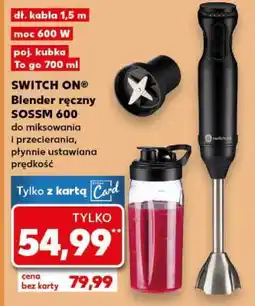 Kaufland SWITCH ON Blender ręczny SOSSN 600 oferta