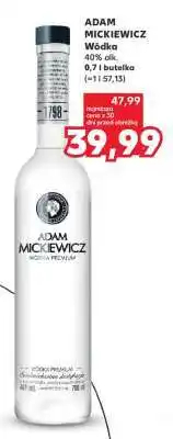 Kaufland ADAM MICKIEWICZ Wódka oferta