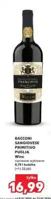 Kaufland BACCONI SANGIOVESE PRIMITIVO PUGLIA oferta