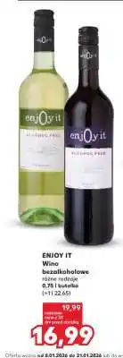 Kaufland ENJOY IT Wino bezalkoholowe oferta