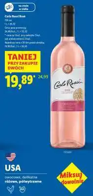 Lidl Carlo Rossi Rose oferta