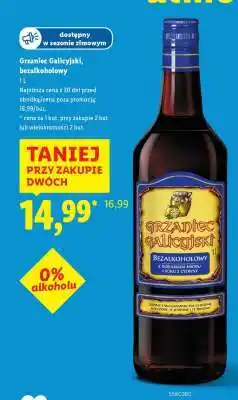 Lidl GRZANIEC GALICYJSKI BEZALKOHOLOWY oferta