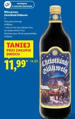 Lidl Wino grzane, Christkindl Glühwein oferta