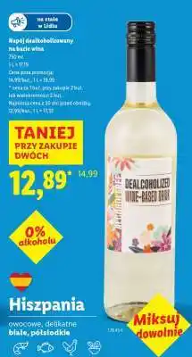 Lidl Napój dealkoholizowany na bazie wina oferta