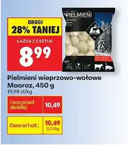 Biedronka Pielmieni wieprzowo wołowe Mooroz , 450 g oferta