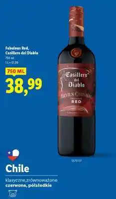 Lidl Fabulous Red, Casillero del Diablo oferta