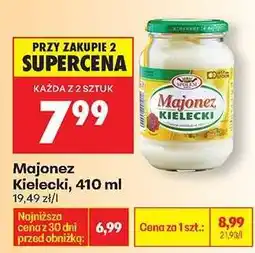Biedronka Majonez Kielecki, 410 ml oferta
